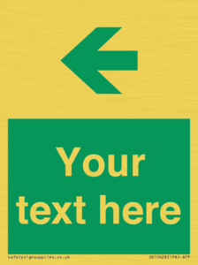 Custom Safe condition: Green Left arrow